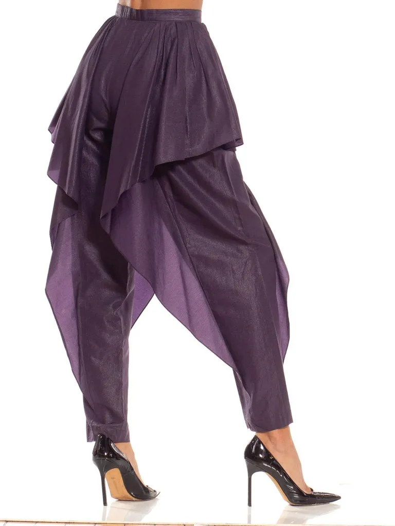 1970S ISSEY MIYAKE Eggplant Purple Pants