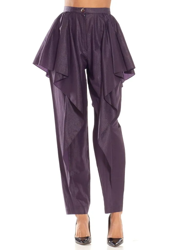 1970S ISSEY MIYAKE Eggplant Purple Pants