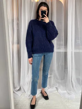 1980s ultra fluffy mohair knit