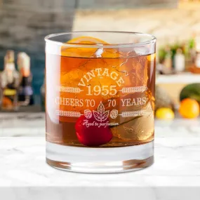 70th Birthday Gifts for Men and Women-1955-Birthday Gift For Him-Birthday Gift Ideas-70th Birthday-Cheers to 70 Years-Birthday Gift