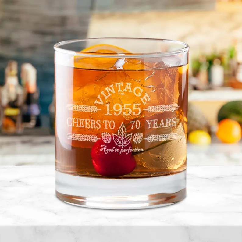 70th Birthday Gifts for Men and Women-1955-Birthday Gift For Him-Birthday Gift Ideas-70th Birthday-Cheers to 70 Years-Birthday Gift