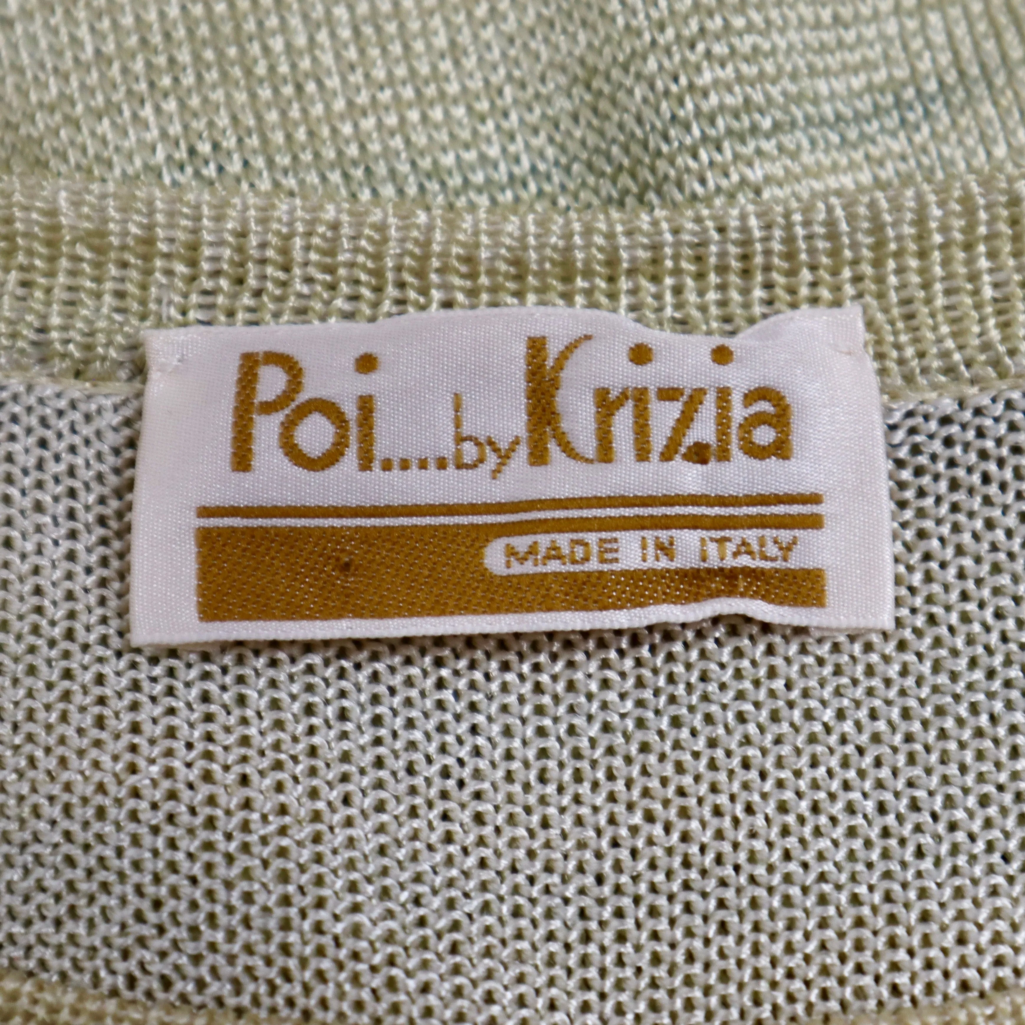 80s KRIZIA Tiger Sweater (M)