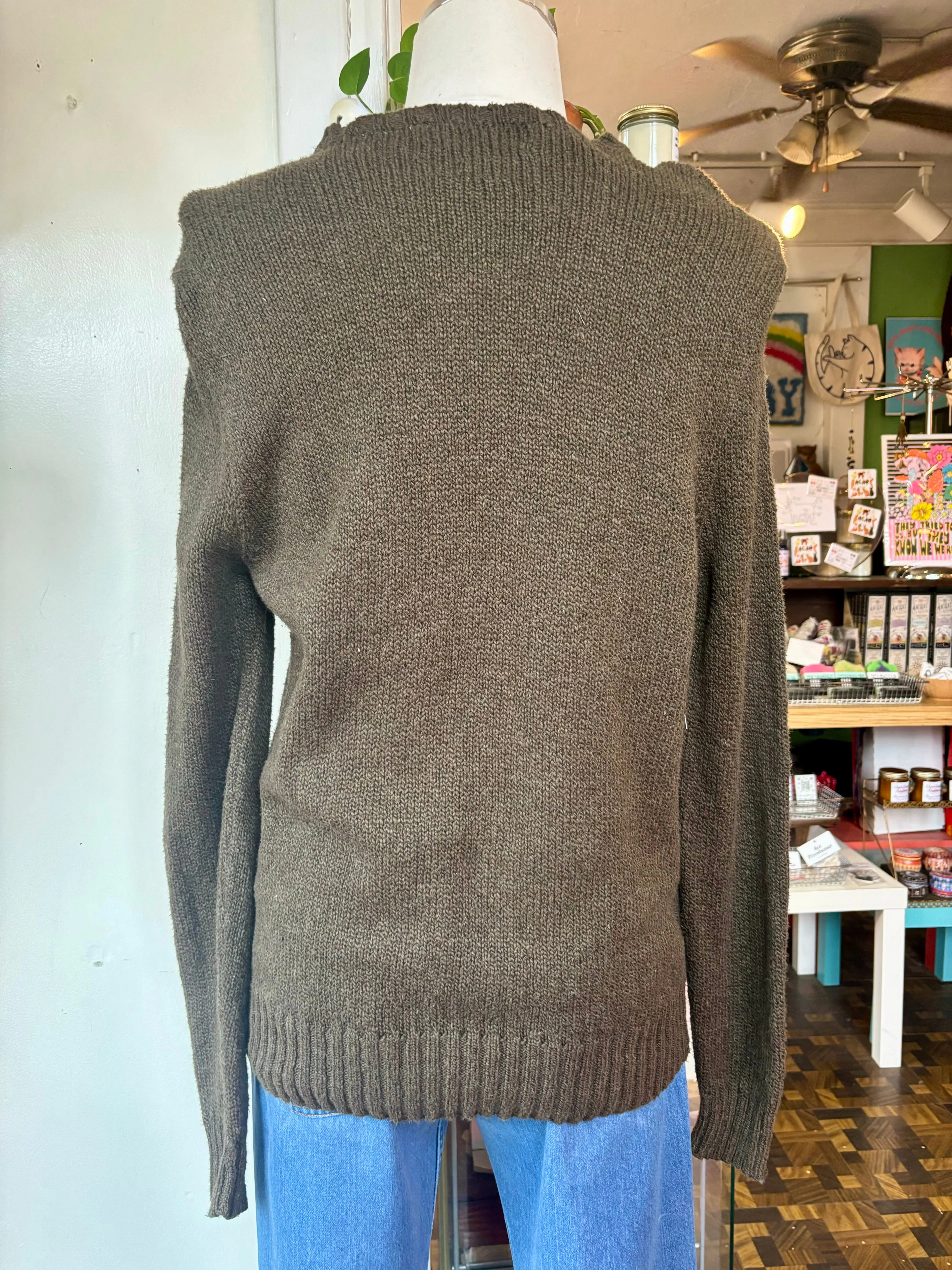 90s Polo by Ralph Lauren cotton/linen sweater
