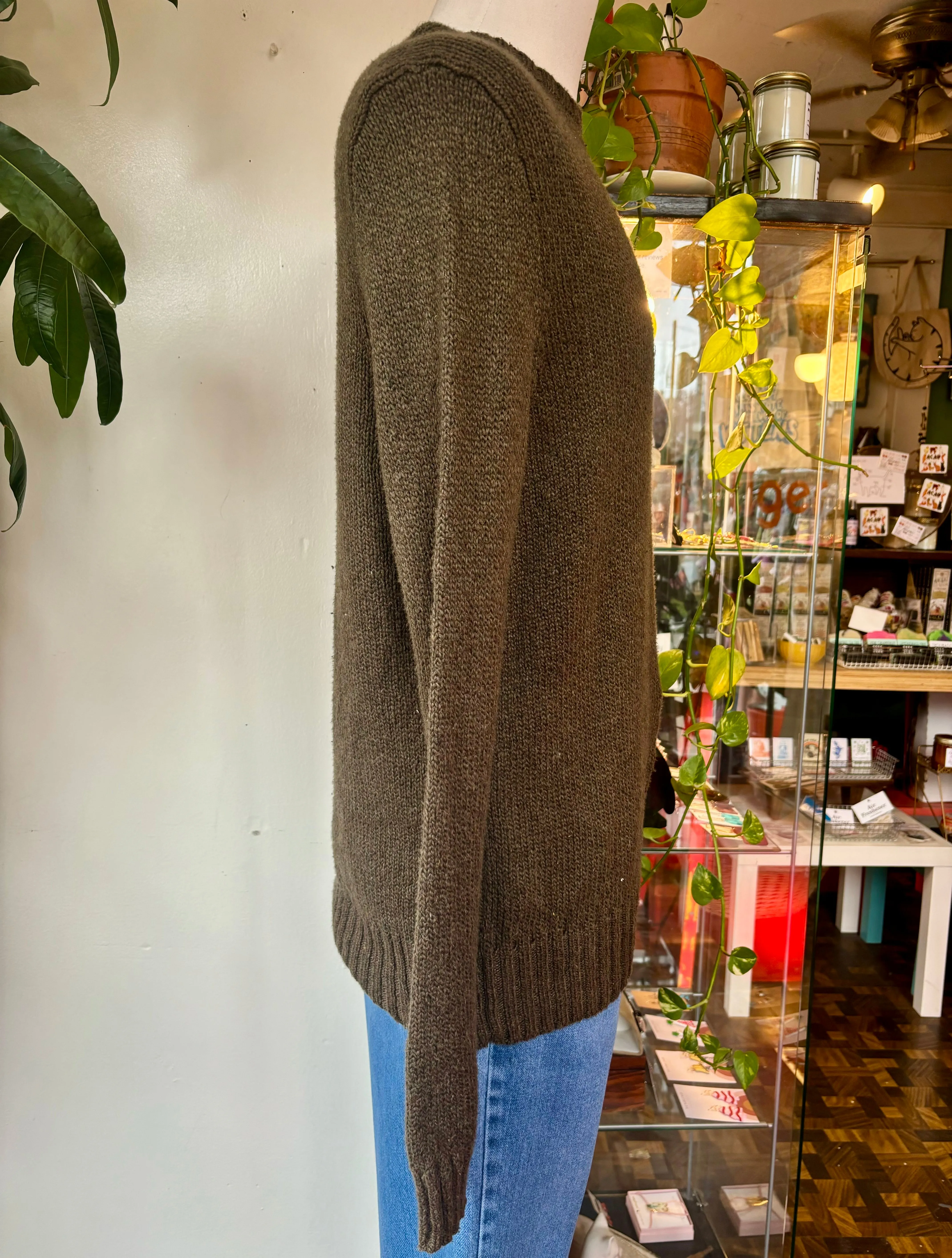 90s Polo by Ralph Lauren cotton/linen sweater