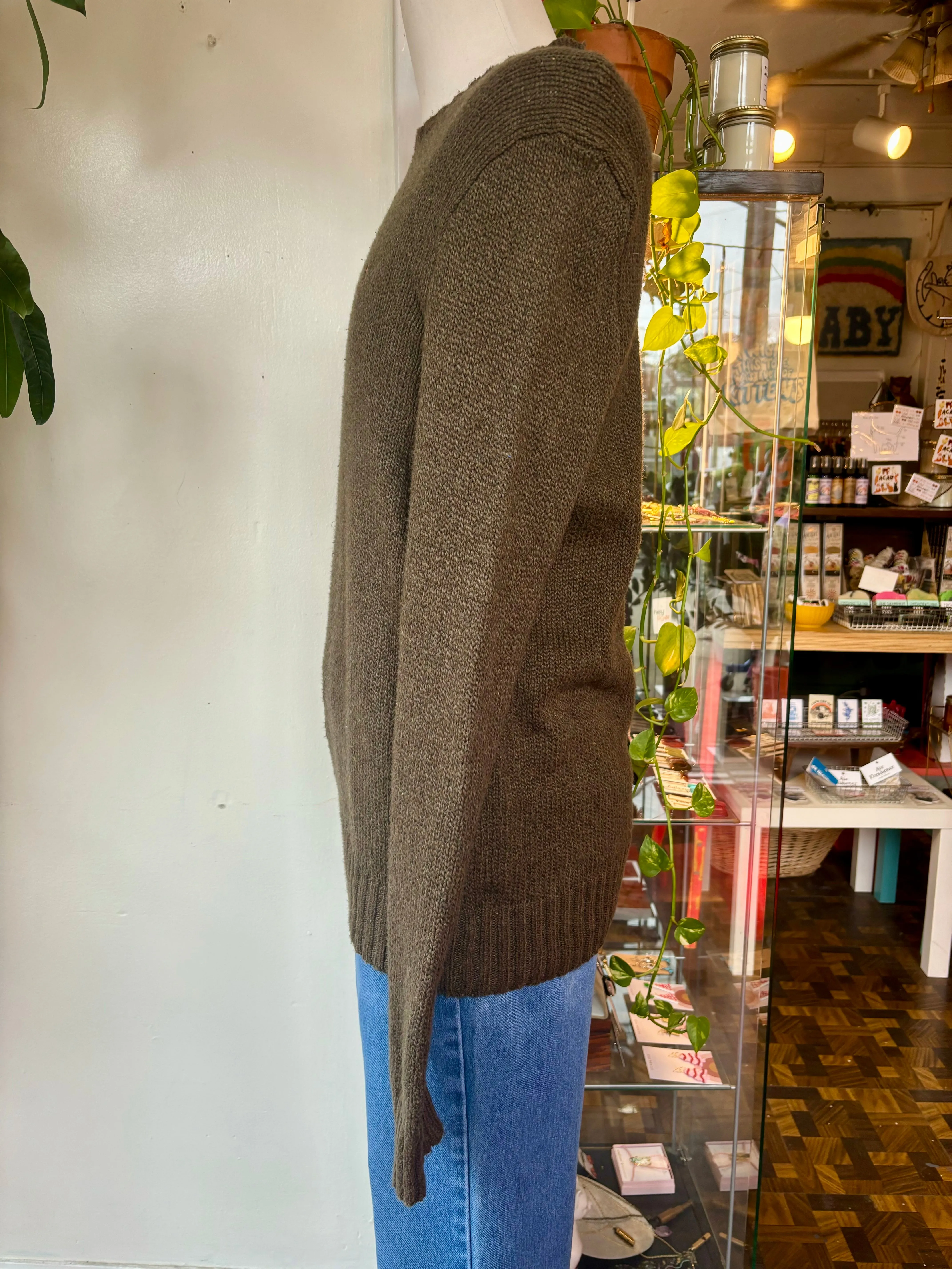 90s Polo by Ralph Lauren cotton/linen sweater