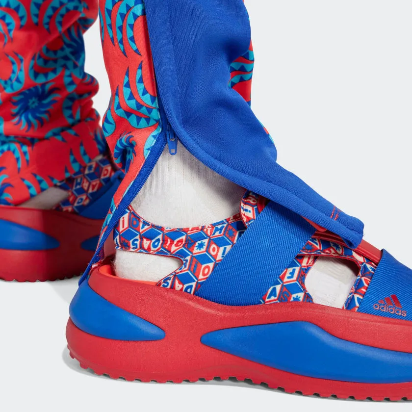 ADIDAS X FARM TIRO TRACK JOGGERS - Bright Red / Signal Cyan