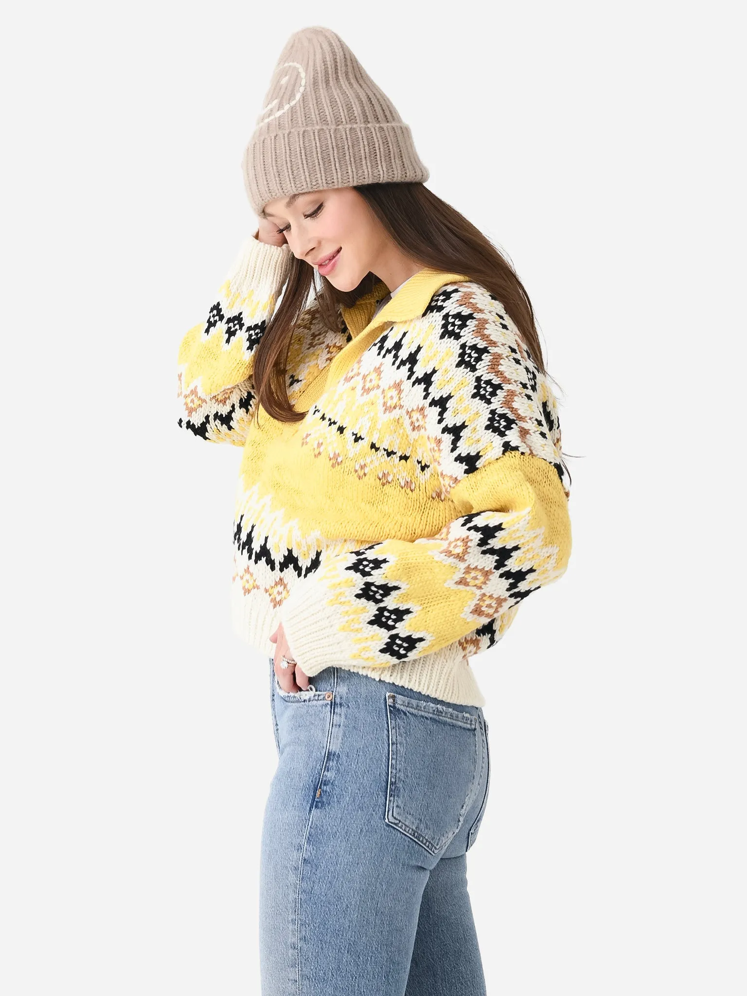 ALC Women's Landry Fairisle Wool Sweater