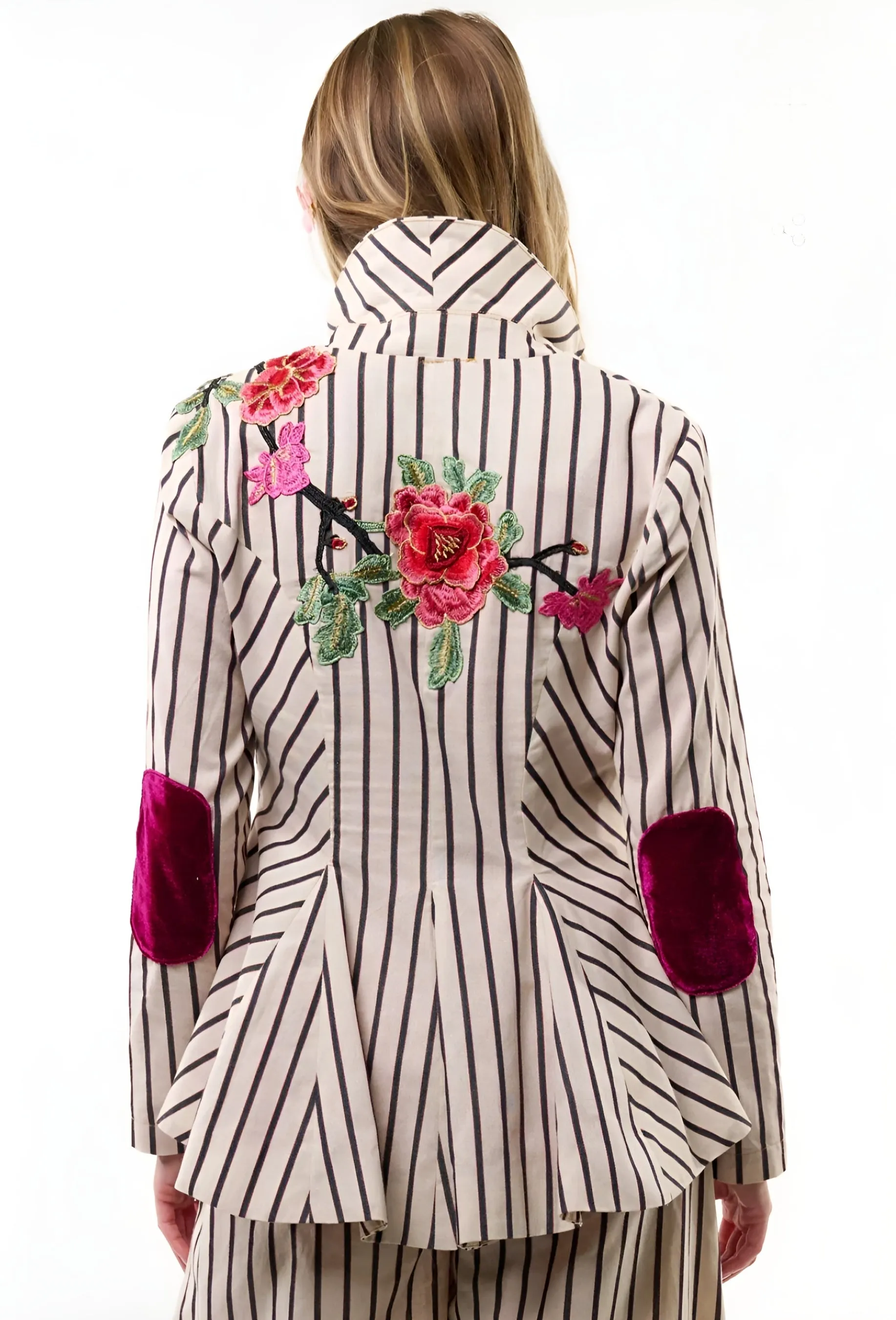 Aratta Derby Princess Stripe Blazer And Pants Set