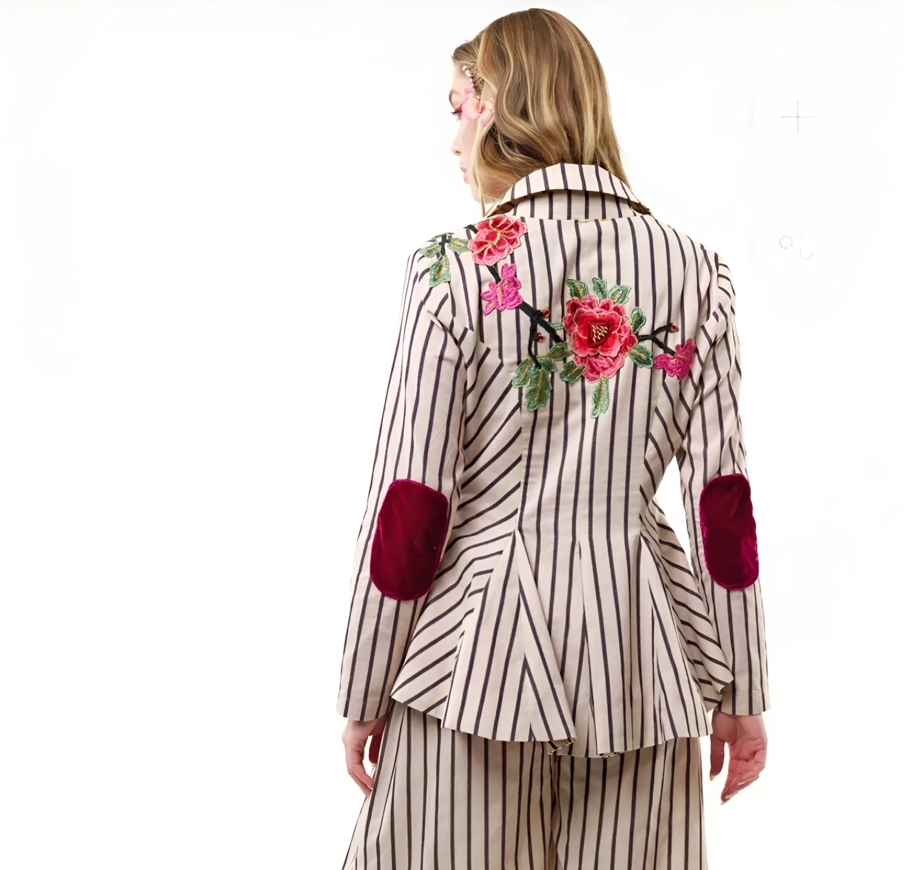 Aratta Derby Princess Stripe Blazer And Pants Set