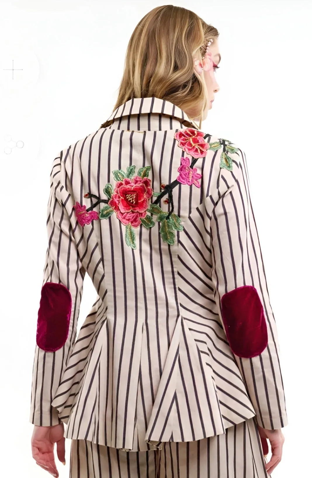 Aratta Derby Princess Stripe Blazer And Pants Set