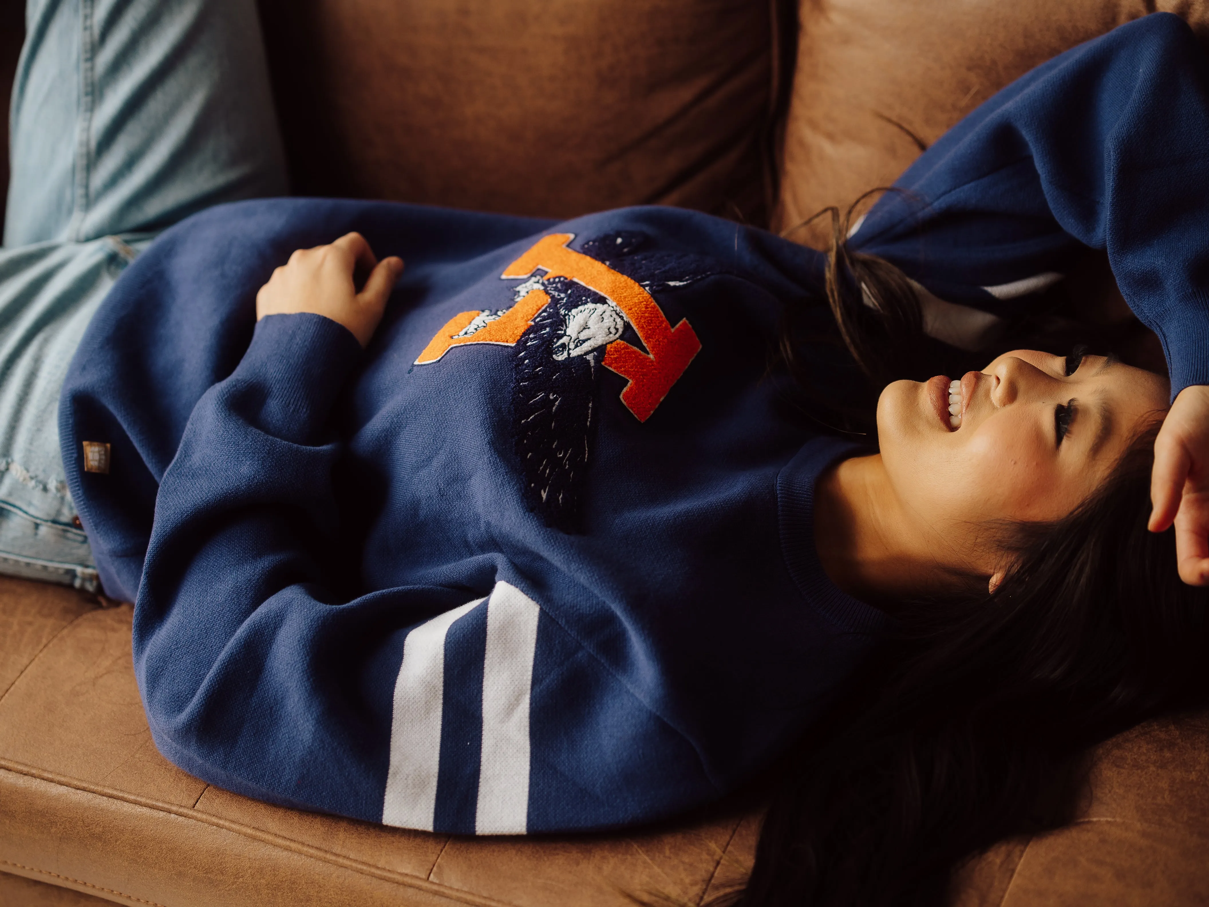 Auburn Tigers War Eagle Knit Sweater
