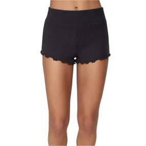 Ballet Ruffle Edge Short Vintage Black