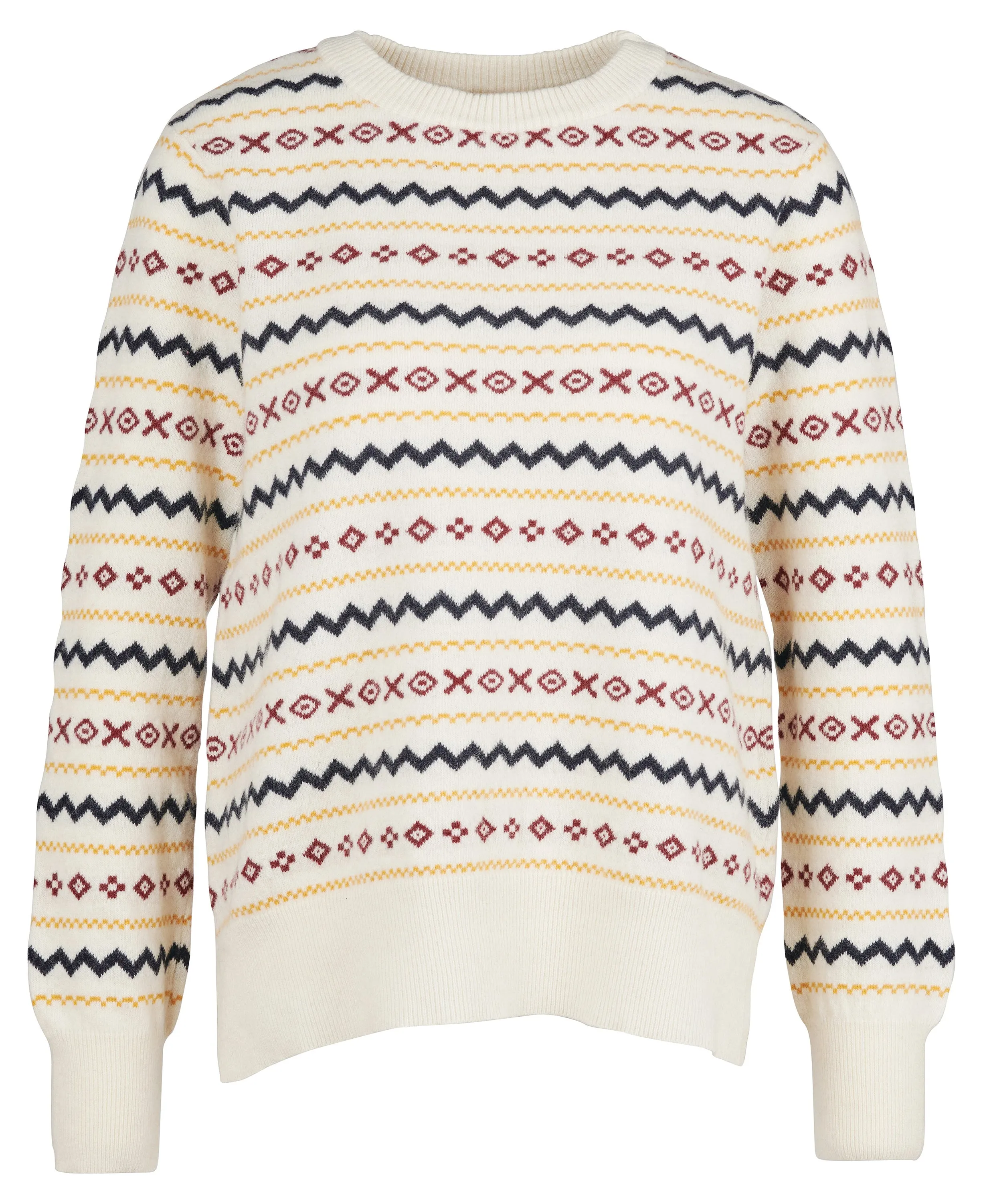 Barbour Alder Knit Sweatshirt - Cream