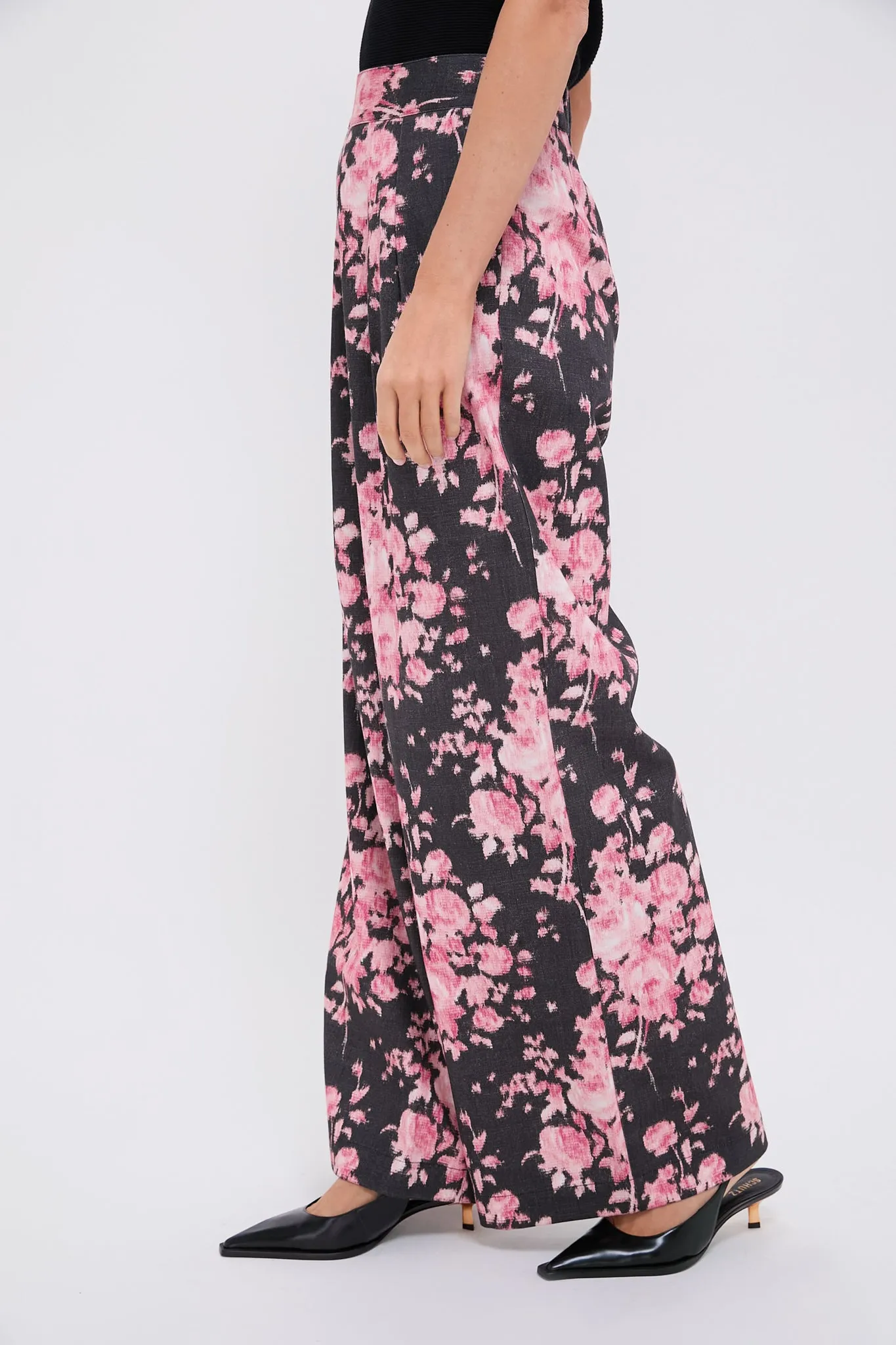 Beaux Valette Pleated Denim Nate Pants