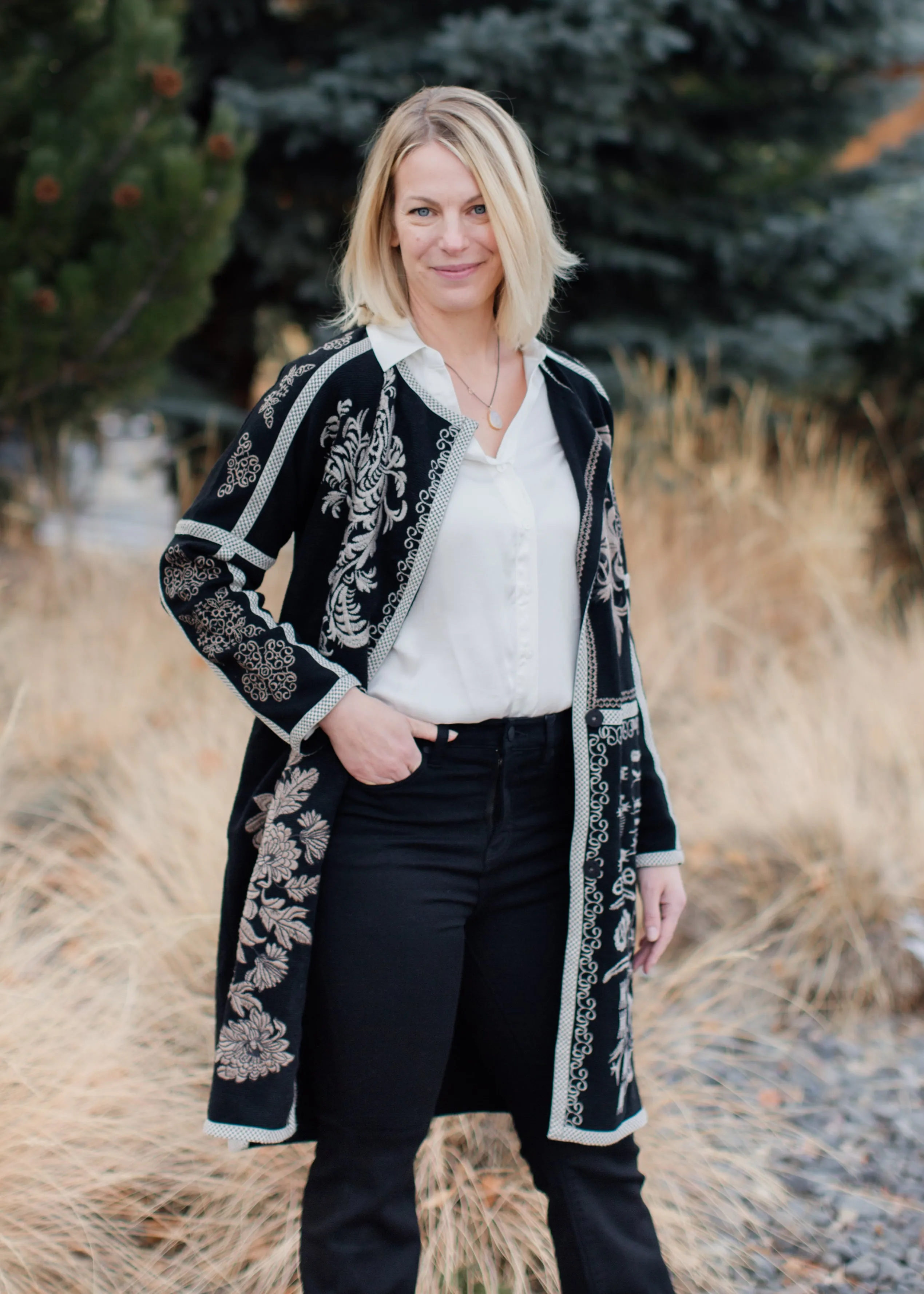 Biya Sweater Jacket | Johnny Was