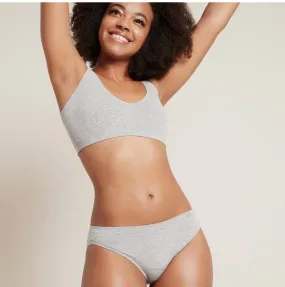 Boody Organic Bamboo Classic Bikini Light Grey Marl