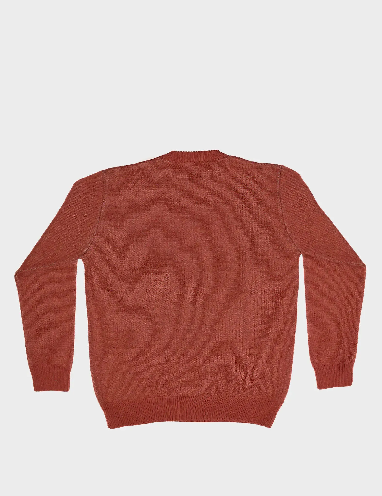 Brown Cotton Sweater - Happy Tiger