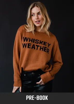 Brown Whiskey Weather Sweater