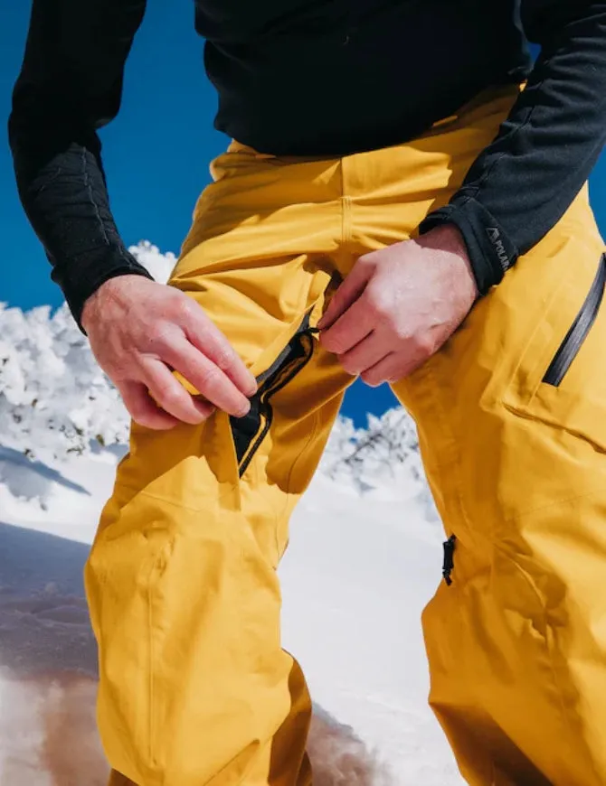 Burton [ak] GORE‑TEX Cyclic Men's Pant 2025 | Goldenrod