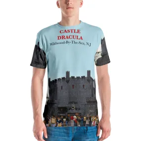 Castle Dracula in Wildwood, NJ from the 1970's - Men's T-Shirt Overall Printed