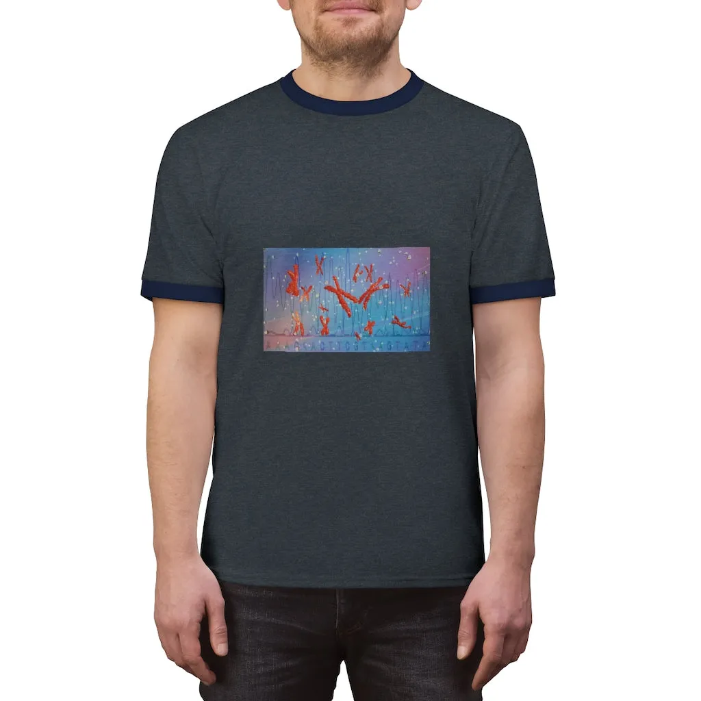 Chromosomes Unisex Ringer Tee