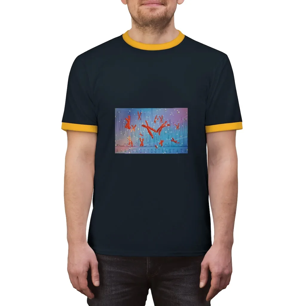 Chromosomes Unisex Ringer Tee