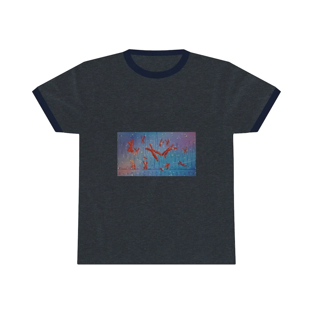 Chromosomes Unisex Ringer Tee