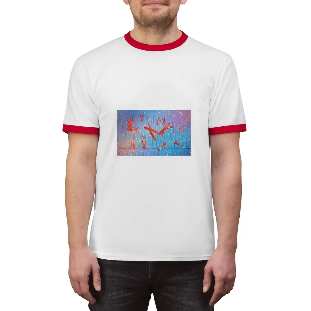 Chromosomes Unisex Ringer Tee
