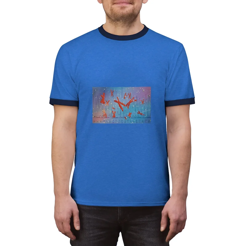 Chromosomes Unisex Ringer Tee