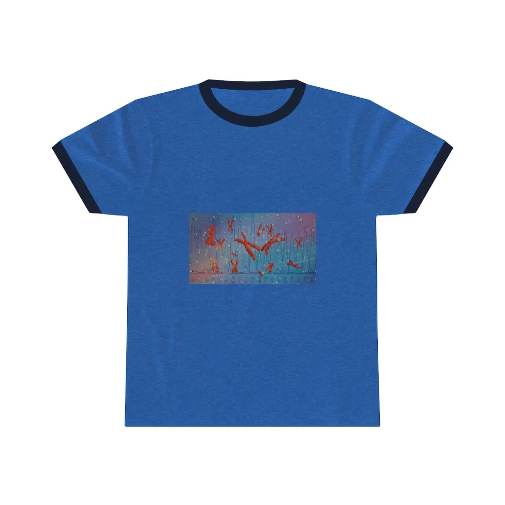 Chromosomes Unisex Ringer Tee