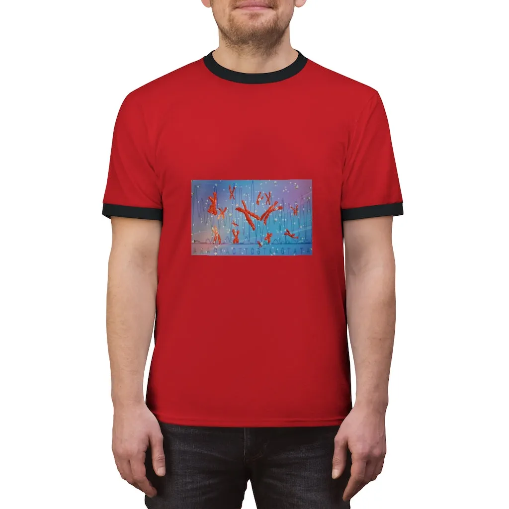 Chromosomes Unisex Ringer Tee