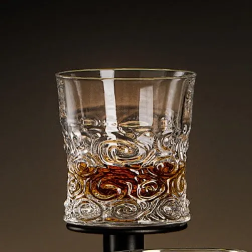 Connoisseur Crystal Whiskey Glass Set of 2 | Crystal Whiskey Glasses | Whiskey Glasses Set