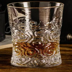 Connoisseur Crystal Whiskey Glass Set of 2 | Crystal Whiskey Glasses | Whiskey Glasses Set