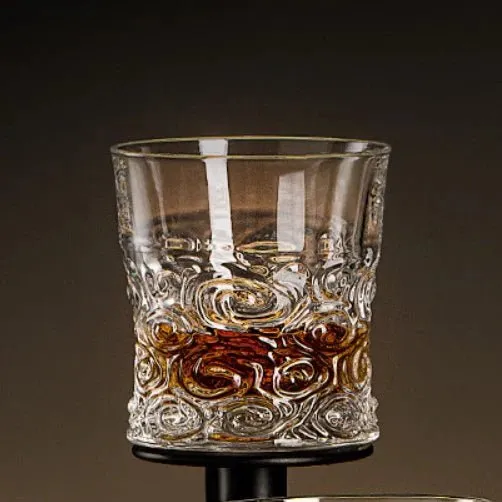 Connoisseur Crystal Whiskey Glass Set of 2 | Crystal Whiskey Glasses | Whiskey Glasses Set