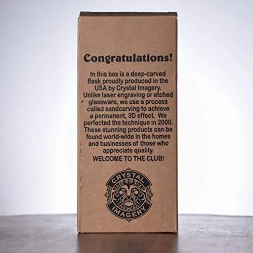 Custom Engraved Flask, Whiskey, Scotch, Bourbon Personalized Gifts For Men