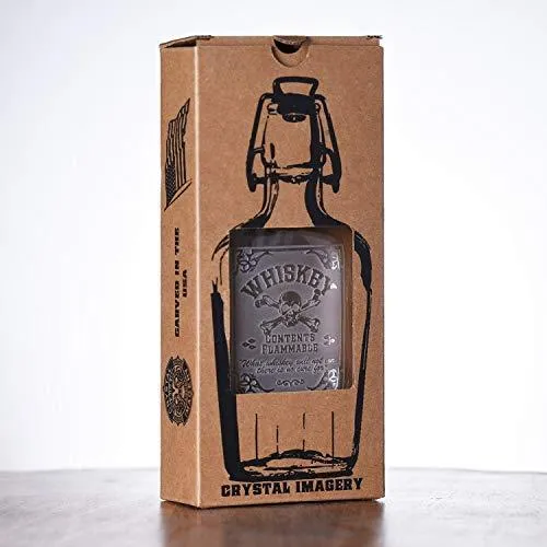 Custom Engraved Flask, Whiskey, Scotch, Bourbon Personalized Gifts For Men