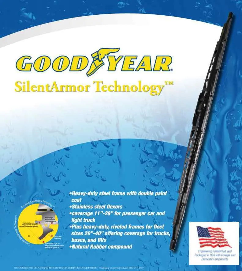 Driver Wiper Blade for 1971 Plymouth Duster - Premium