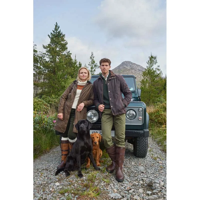 Dubarry Riverdale Ladies Fairisle Jumper - Chalk