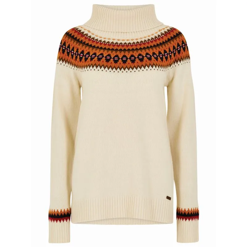 Dubarry Riverdale Ladies Fairisle Jumper - Chalk