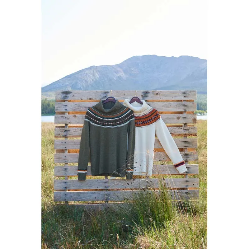 Dubarry Riverdale Ladies Fairisle Jumper - Chalk