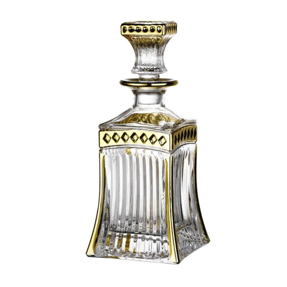 Durable High-Quality Whiskey Decanter and Glasses Set Gift Box
