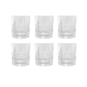 Edge Houseware 6 piece Sodalime Whisky Glass 300ml