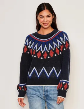 Fairisle Crew Neck Sweater