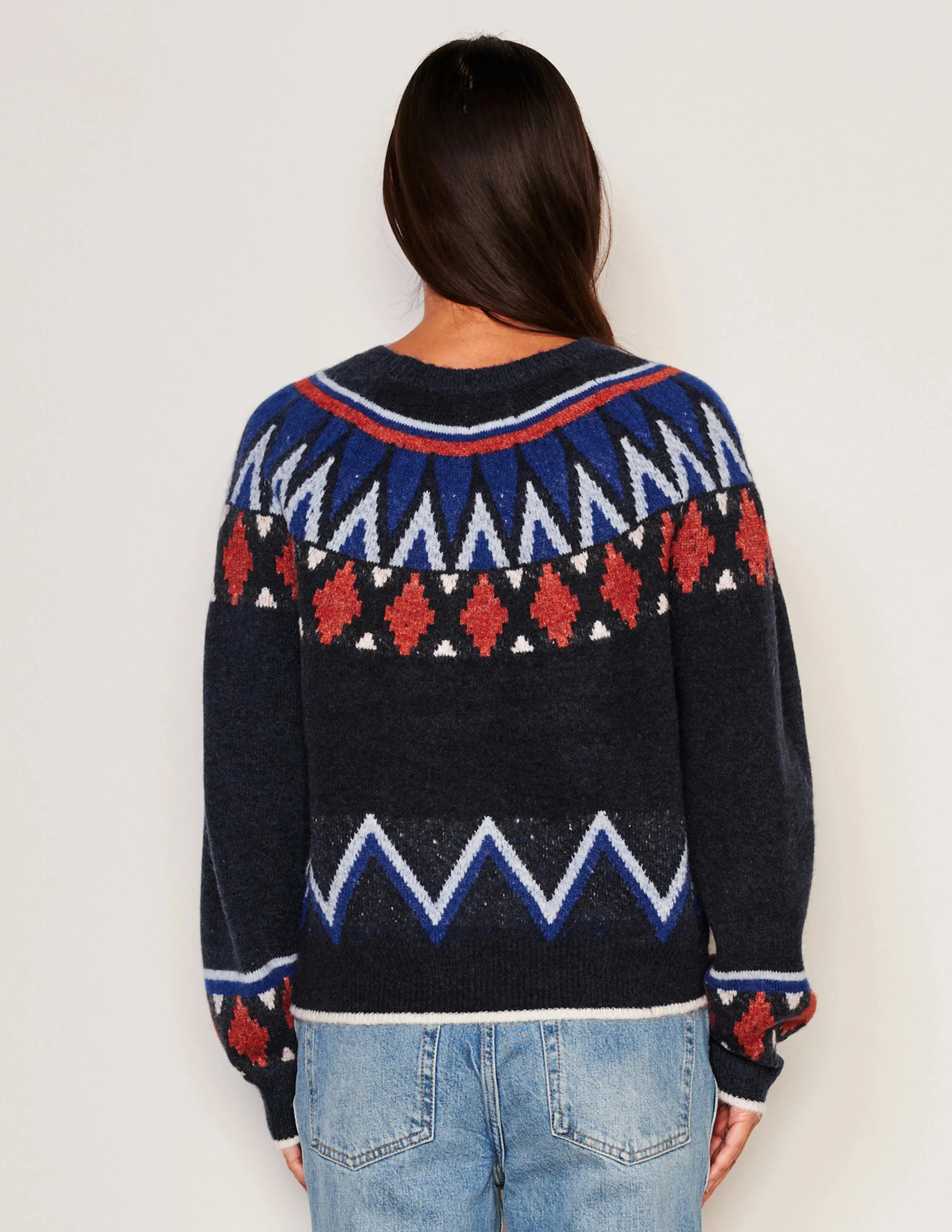 Fairisle Crew Neck Sweater