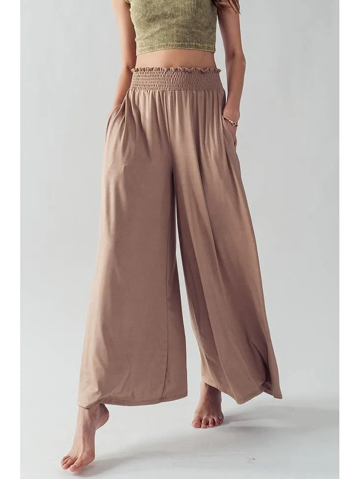 Fashion Week Modal Wide Leg Pants