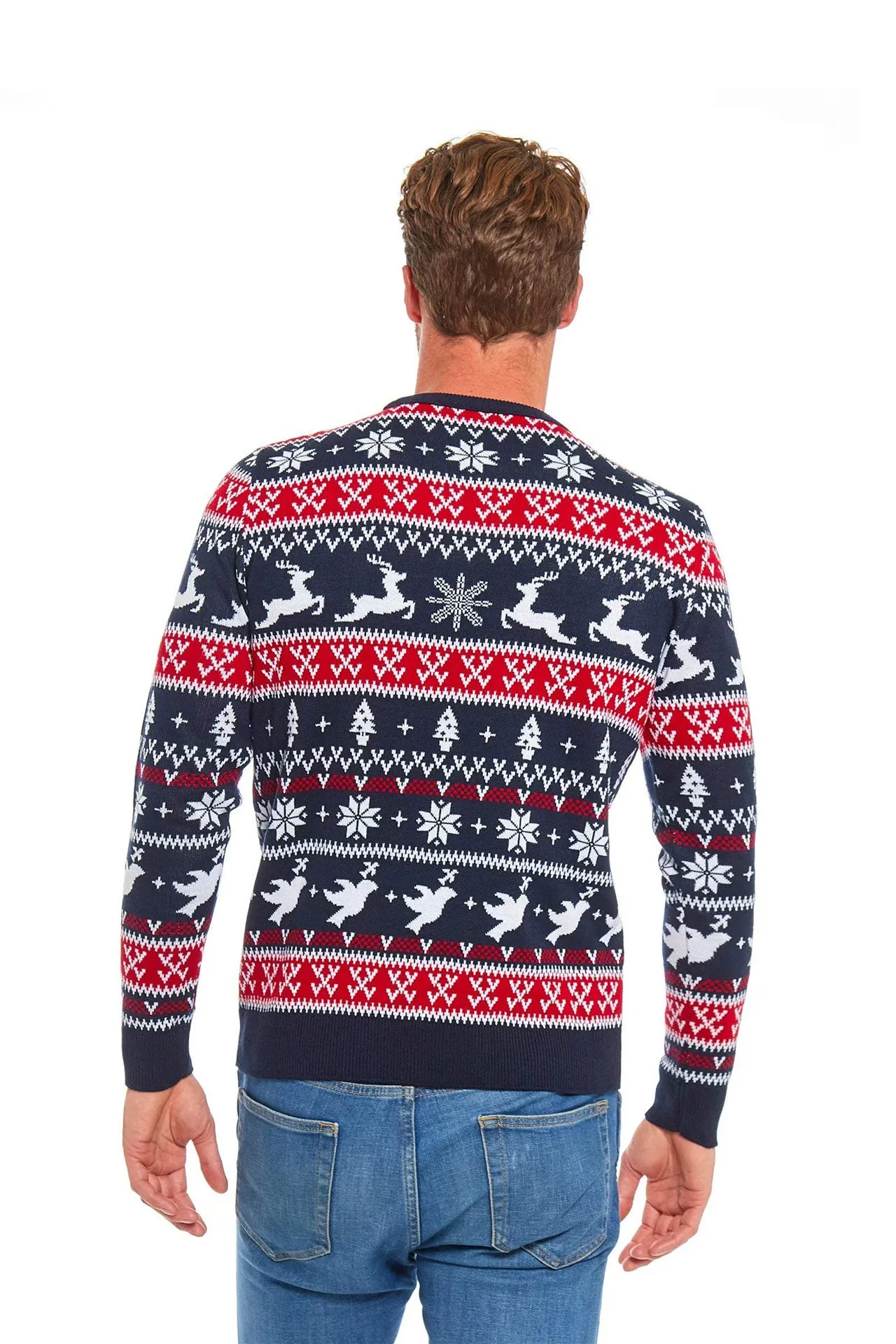 Feeling the Fair Isle-red | Men