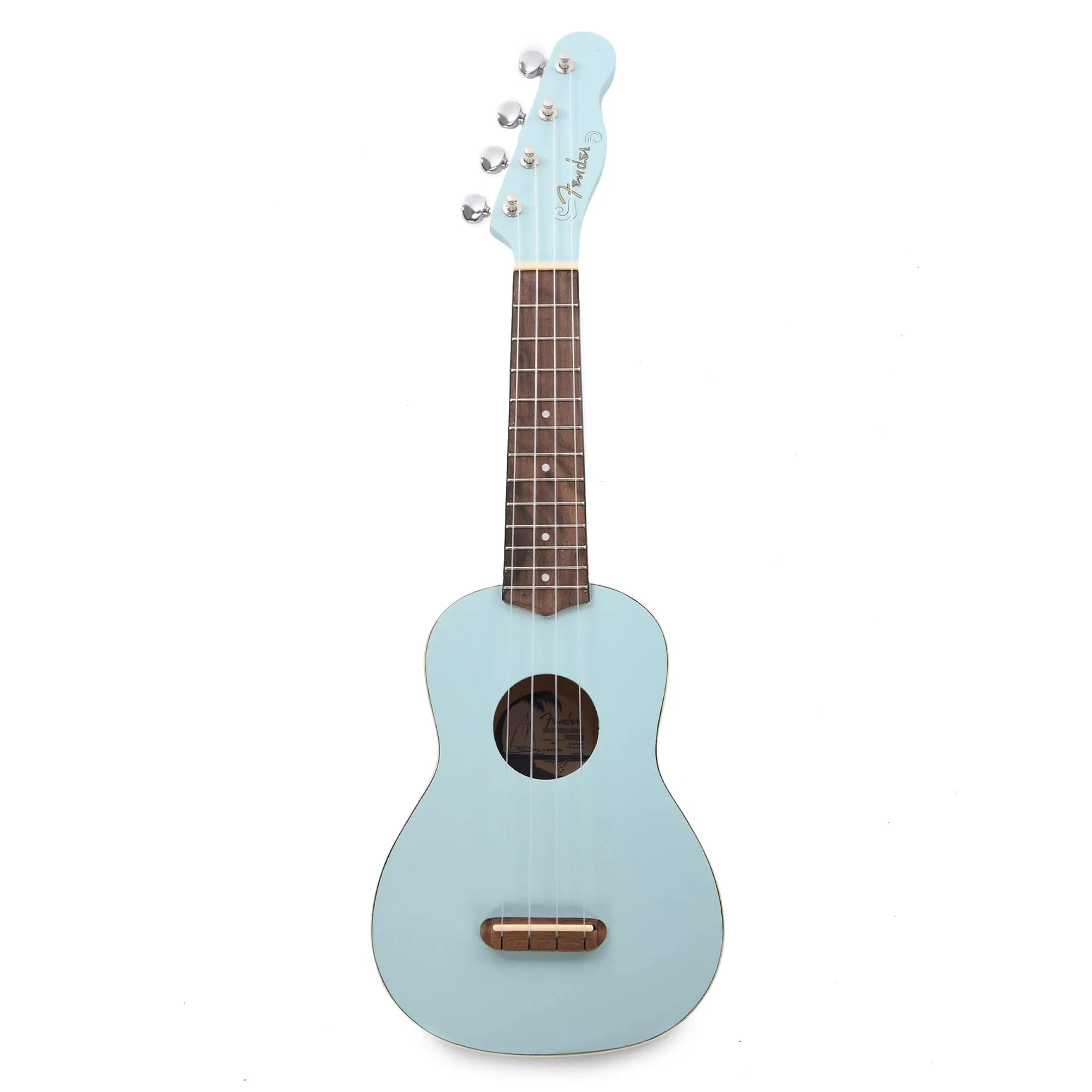 Fender Venice Soprano Ukulele Daphne Blue