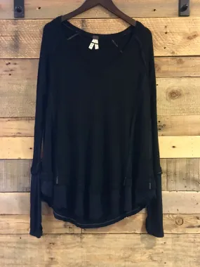 Free People Laguna Thermal in Black