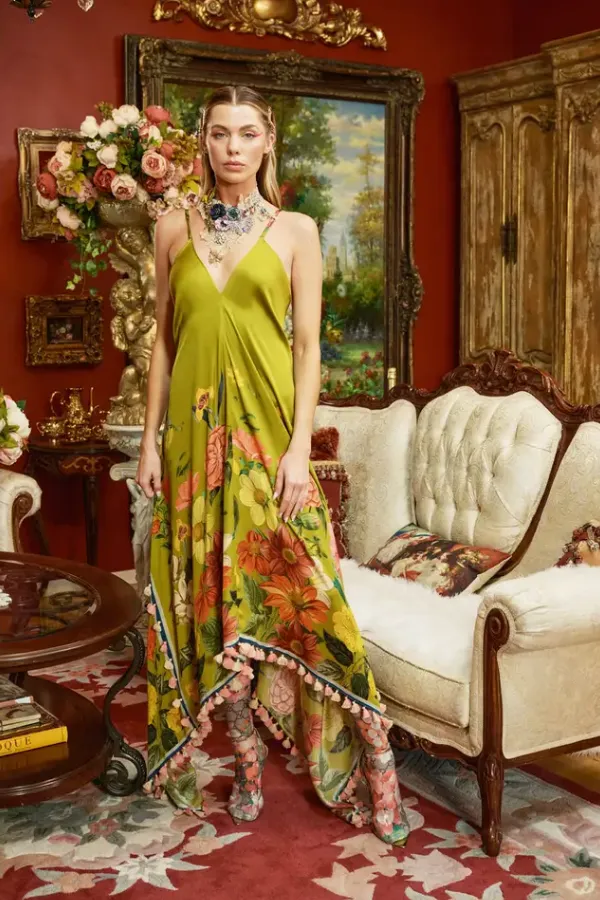 French Riviera Tassel Dress
