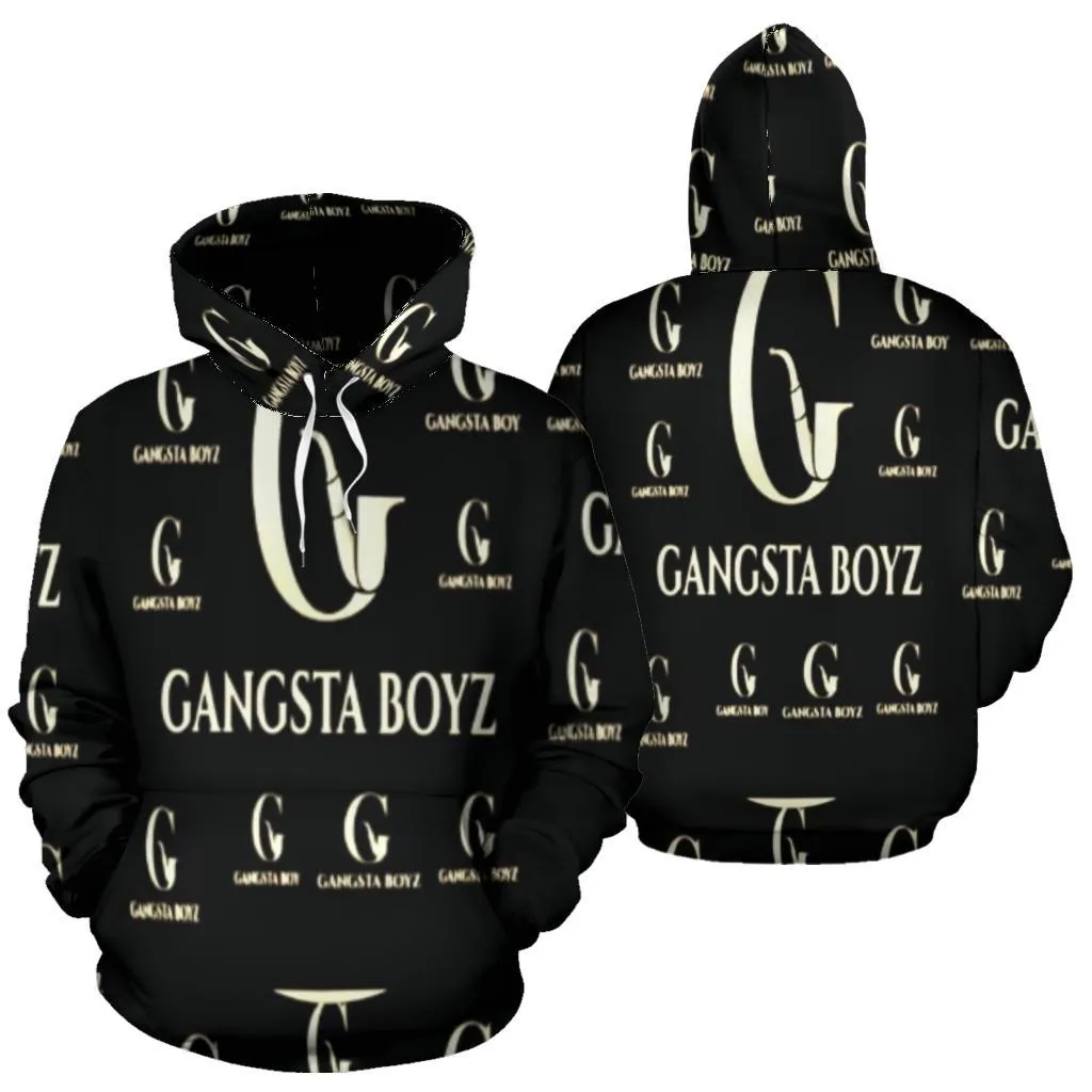 Gangsta Boyz Platinum Hip Hop Streetwear Hoodie